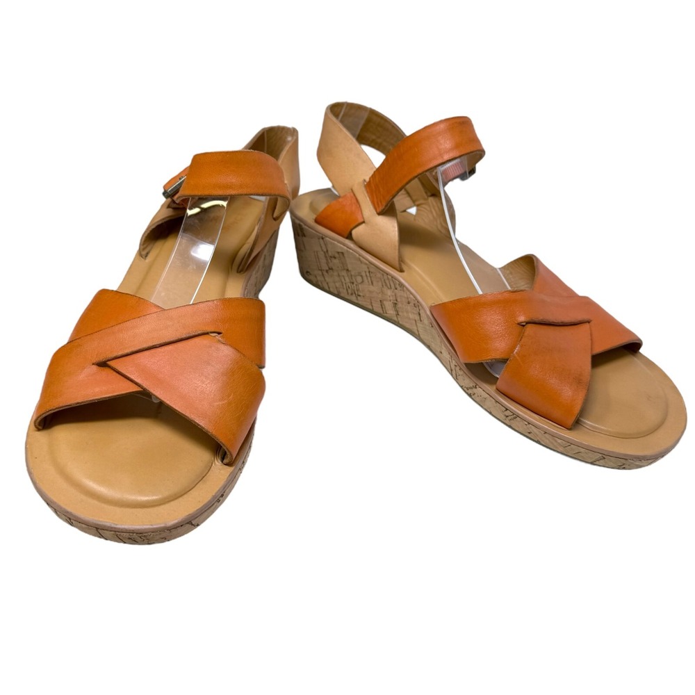 Kork-Ease Sandal Myrna 2.0 Cork Wedge Shoe Cantaloupe Brown 40.5 / 9